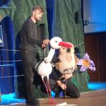 Lalkowy spektakl i warsztaty w Tarnobrzegu. Dzieci poznały tajniki teatru O!Teatr - Polskie Radio Rzeszów