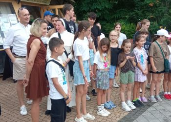 Dzieci i młodzież z polskiej szkoły na Ukrainie z wizytą w Stalowej Woli