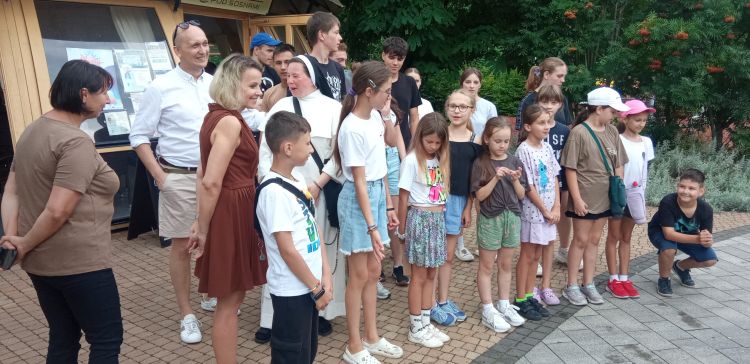 Dzieci i młodzież z polskiej szkoły na Ukrainie z wizytą w Stalowej Woli