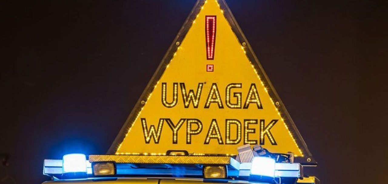Uwaga kierowcy – wypadek w&nbsp;Strzegocicach, wprowadzono ruch wahadłowy