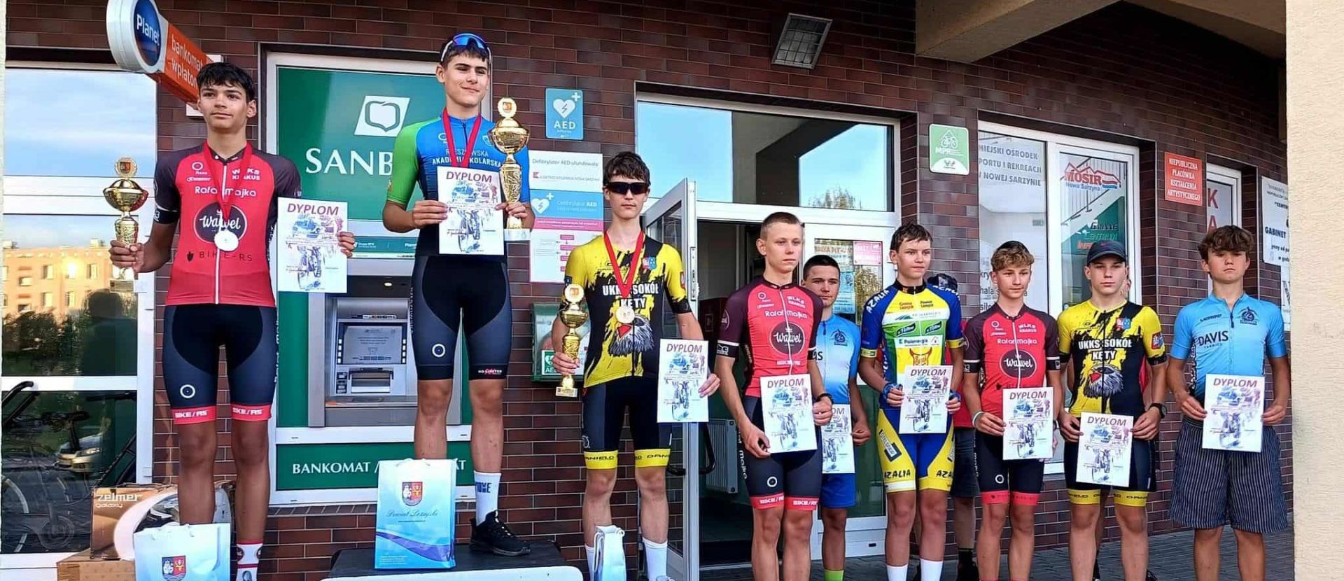 Młodzi kolarze rywalizowali w Nowej Sarzynie