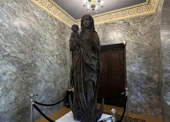 Rzeźbę Madonny z Dzieciątkiem z 1520 roku można oglądać w Muzeum w Przeworsku