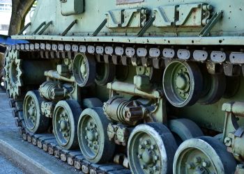 Rosyjskie transportery opancerzone na południu Białorusi