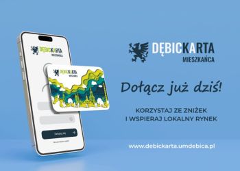 Dębicka Karta Mieszkańca – posiada ją już 14,5 tys. mieszkańców Dębicy