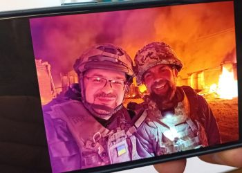 Historyk i żołnierz. Dyrektor IPN Ukrainy z wizytą na Podkarpaciu