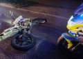 Pościg za 17-letnim motocyklistą zakończył się kolizją z policyjnym jednośladem