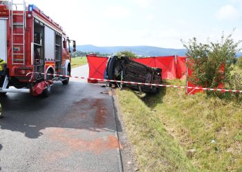 Tragiczny wypadek w Czekaju. Jedna osoba nie żyje