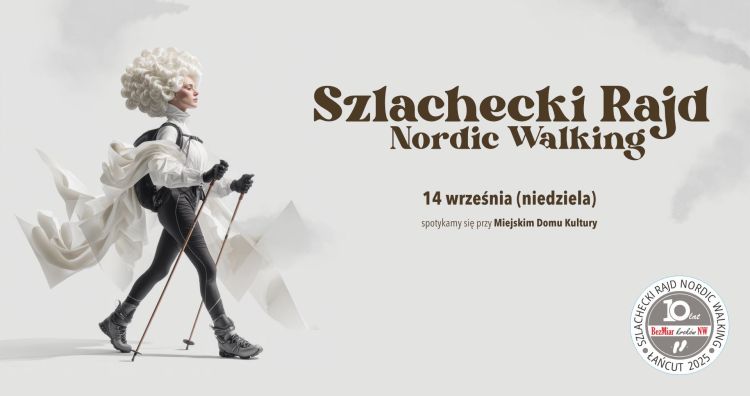 Szlachecki Rajd "Nordic Walking" po raz pierwszy w Łańcucie 1 - Polskie Radio Rzeszów Szlachecki Rajd „Nordic Walking” po raz pierwszy w Łańcucie