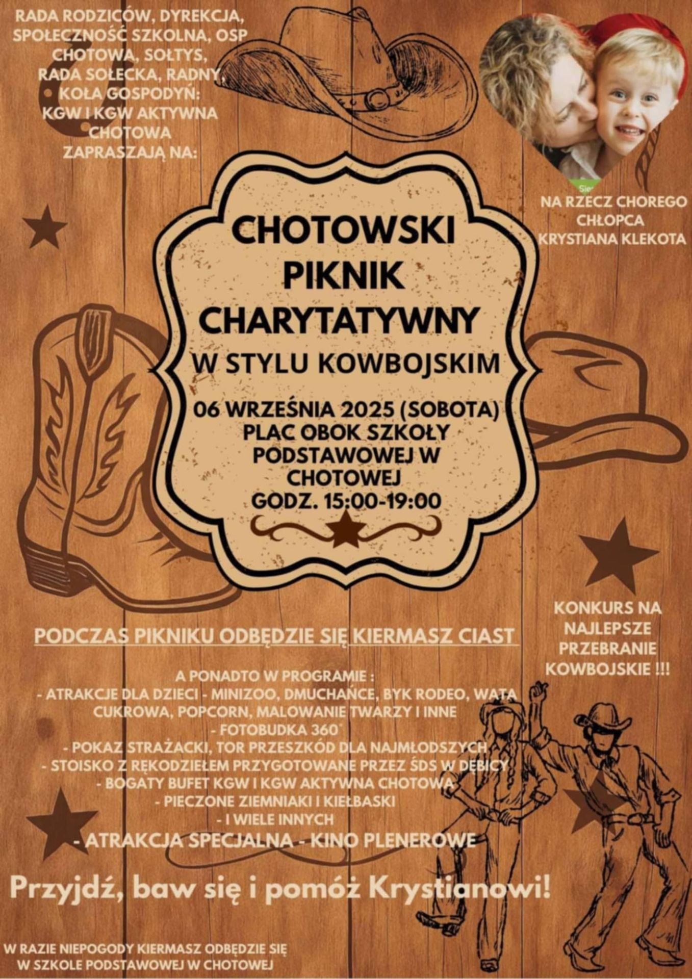 Piknik charytatywny w Chotowej dla 4-letniego Krystianka - Polskie Radio Rzeszów