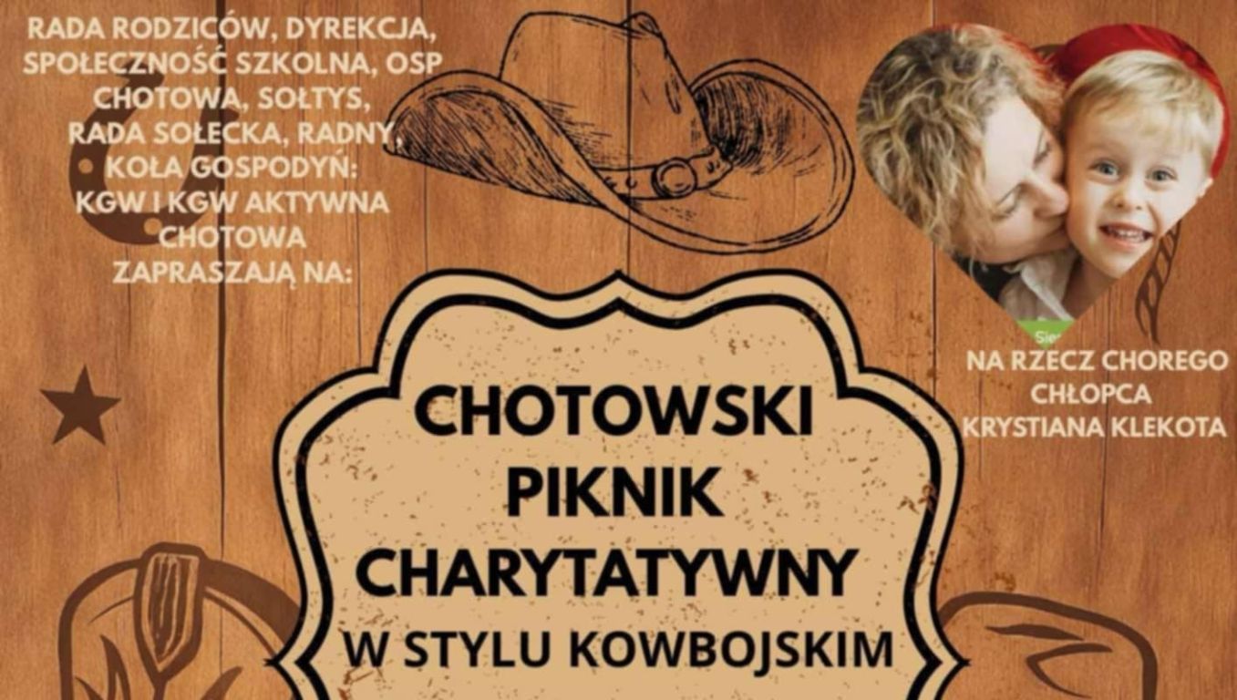 Piknik charytatywny w Chotowej dla 4-letniego Krystianka