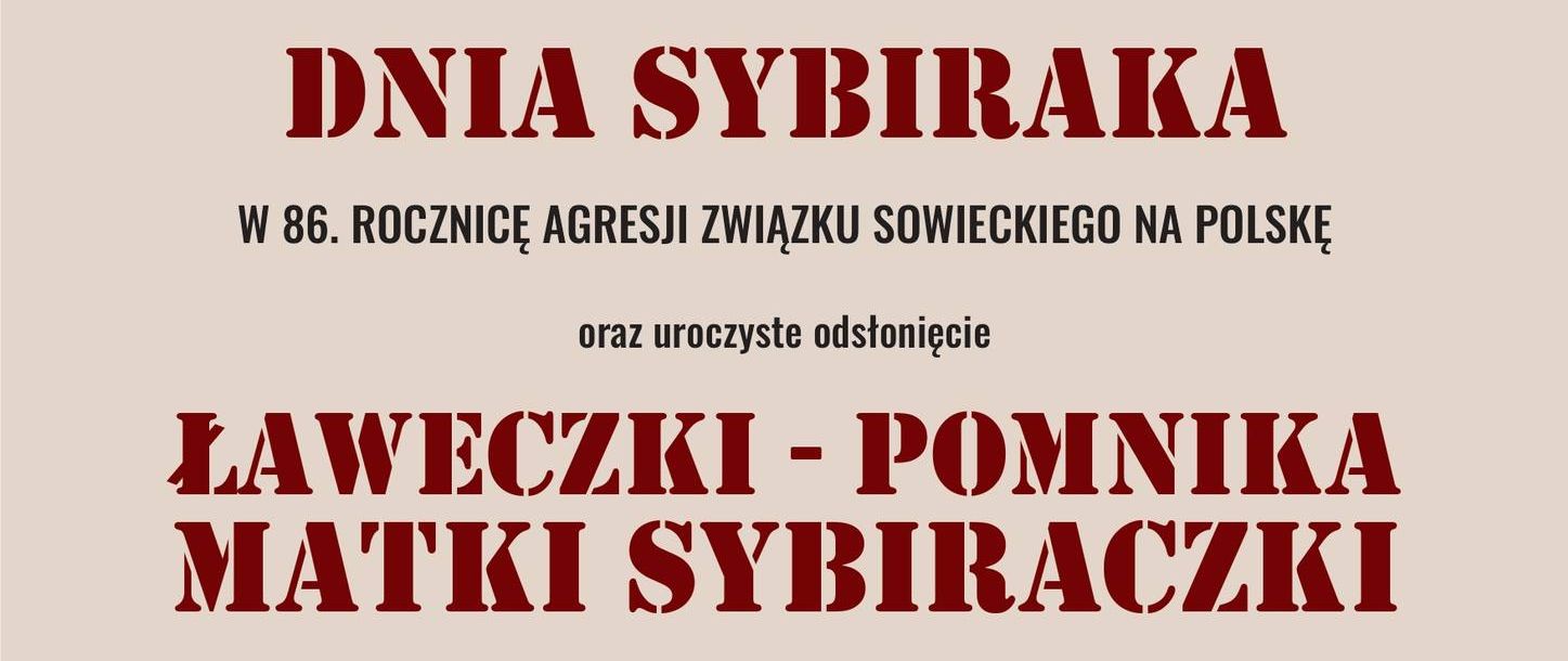 Obchody Światowego Dnia Sybiraka w Dębicy