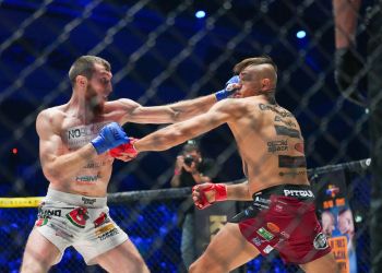 KSW 110 w Rzeszowie: Muslim Tulshaev nokautuje Andrzeja Grzebyka w walce wieczoru – Wyniki [ZDJĘCIA]