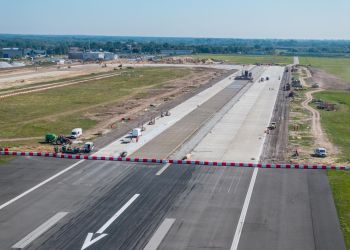 Ostatni etap modernizacji pasa startowego w Porcie Lotniczym Rzeszów – Jasionka