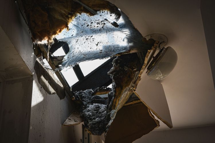 Lubelszczyzna: dron uderzył w dach domu mieszkalnego