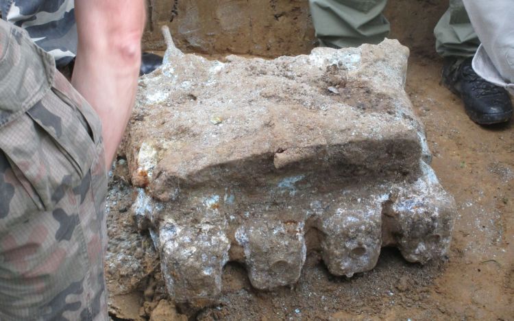 Sensacyjne znalezisko w Szebniach: silnik polskiego samolotu z 1939 roku wydobyty z ziemi [ZDJĘCIA]