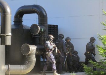 Ćwiczenia służb w Nowej Dębie. Trenowano trzy scenariusze zagrożeń [ZDJĘCIA]