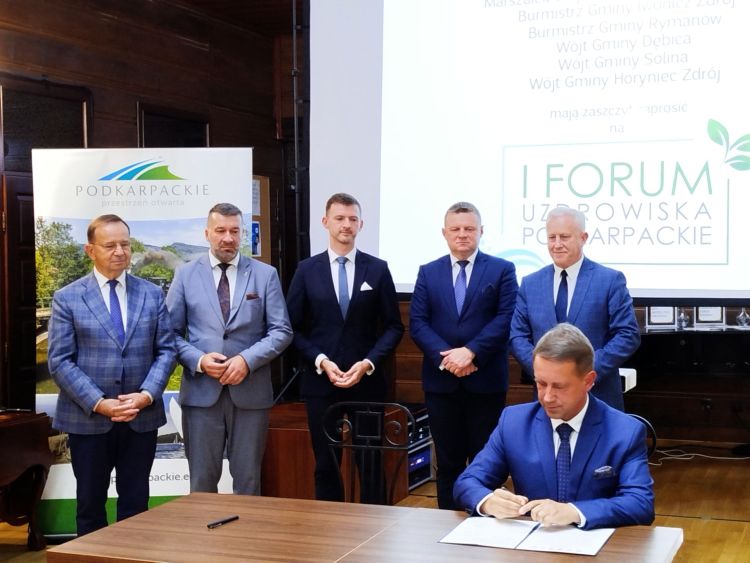 „Uzdrowiska Podkarpackie” – list intencyjny podpisany