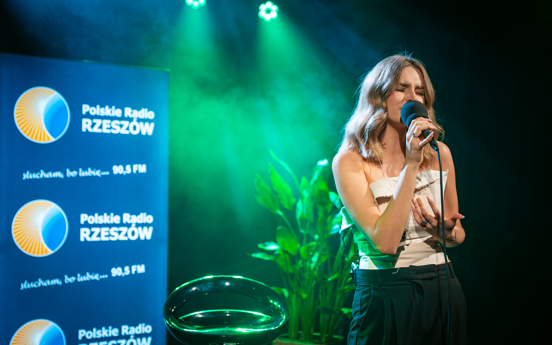 Mini koncert Oli Kędry w studiu Polskiego Radia Rzeszów [ZDJĘCIA]