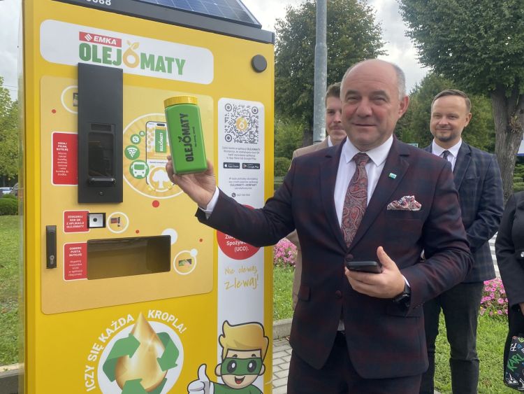 Nowy projekt proekologiczny w regionie. Olejomaty już działają