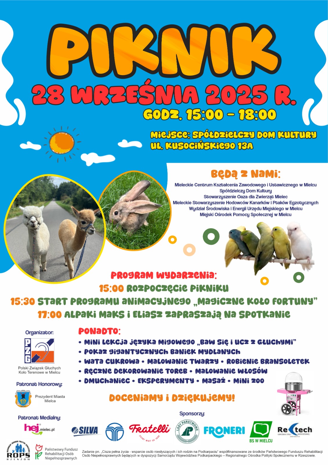 Piknik plenerowy w Mielcu okazją do lepszego zrozumienia świata osób z niepełnosprawnościami słuchu - Polskie Radio Rzeszów