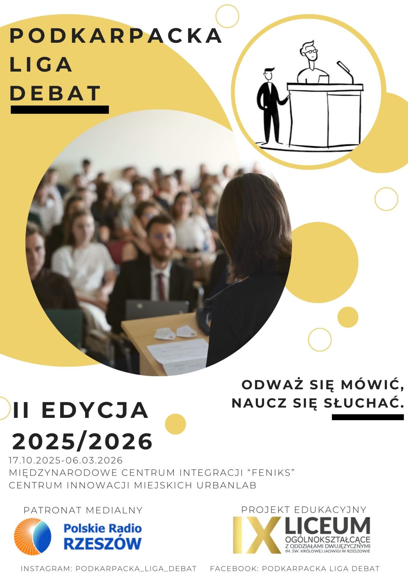 Podkarpacka Liga Debat - Polskie Radio Rzeszów