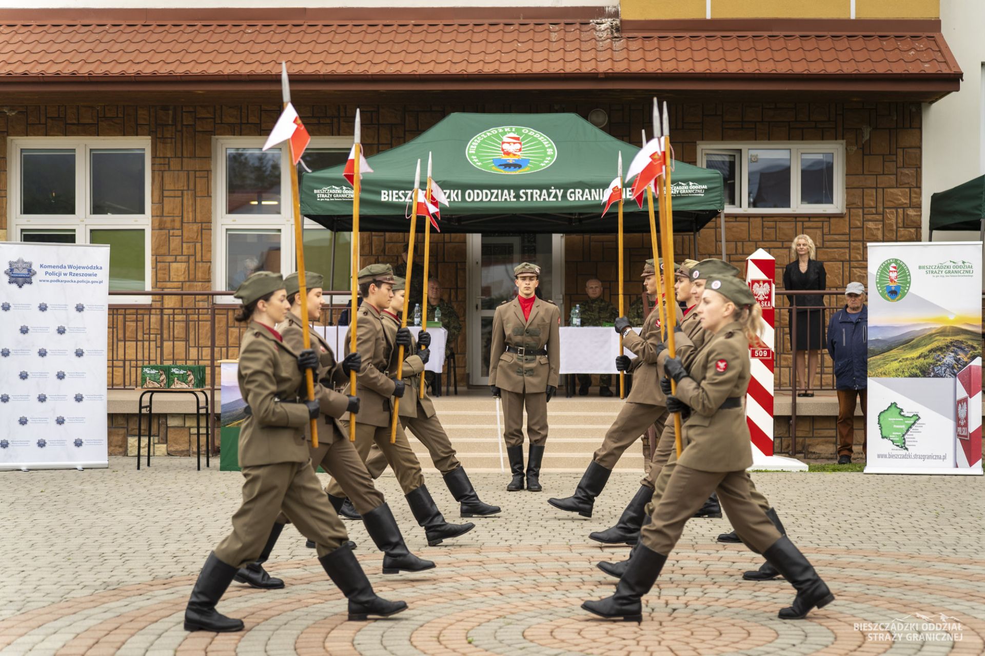 Rymanowscy licealiści w finale ogólnopolskiego Przeglądu Musztry Klas Mundurowych