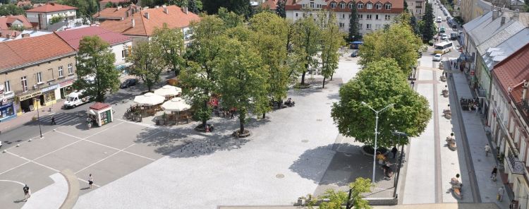 Zachodnia pierzeja rynku w Jaśle przejdzie gruntowną modernizację