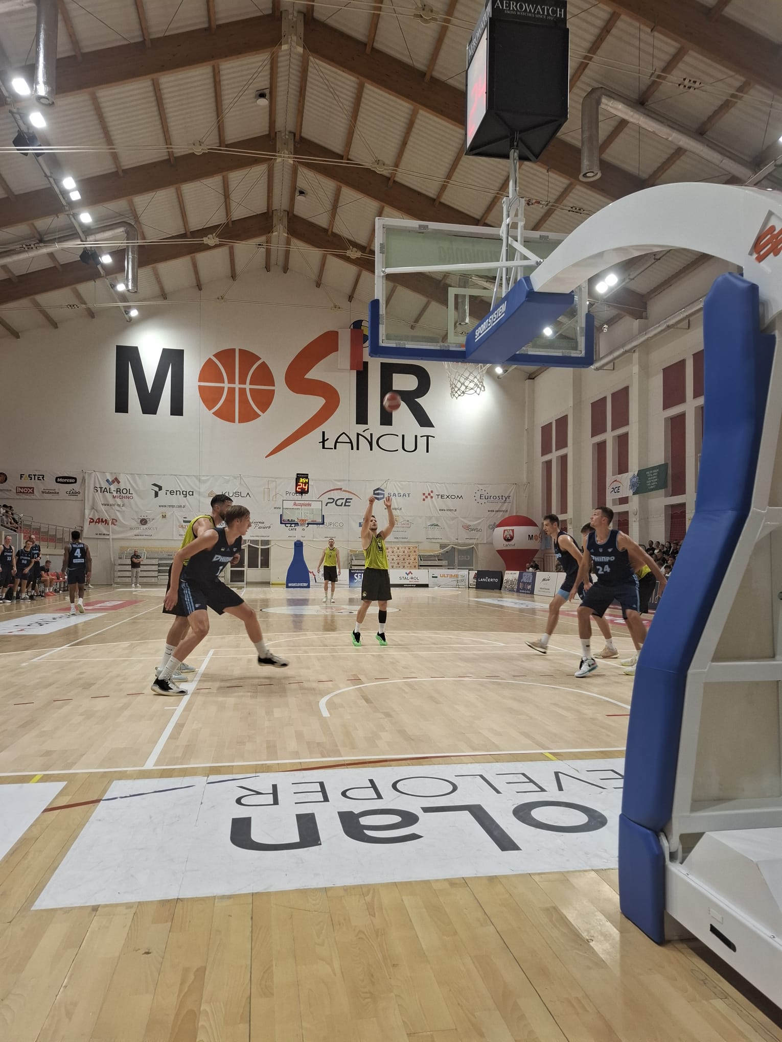 Koszykarze Sokoła Łańcut pokonali ukraińskiego mistrza - Polskie Radio Rzeszów