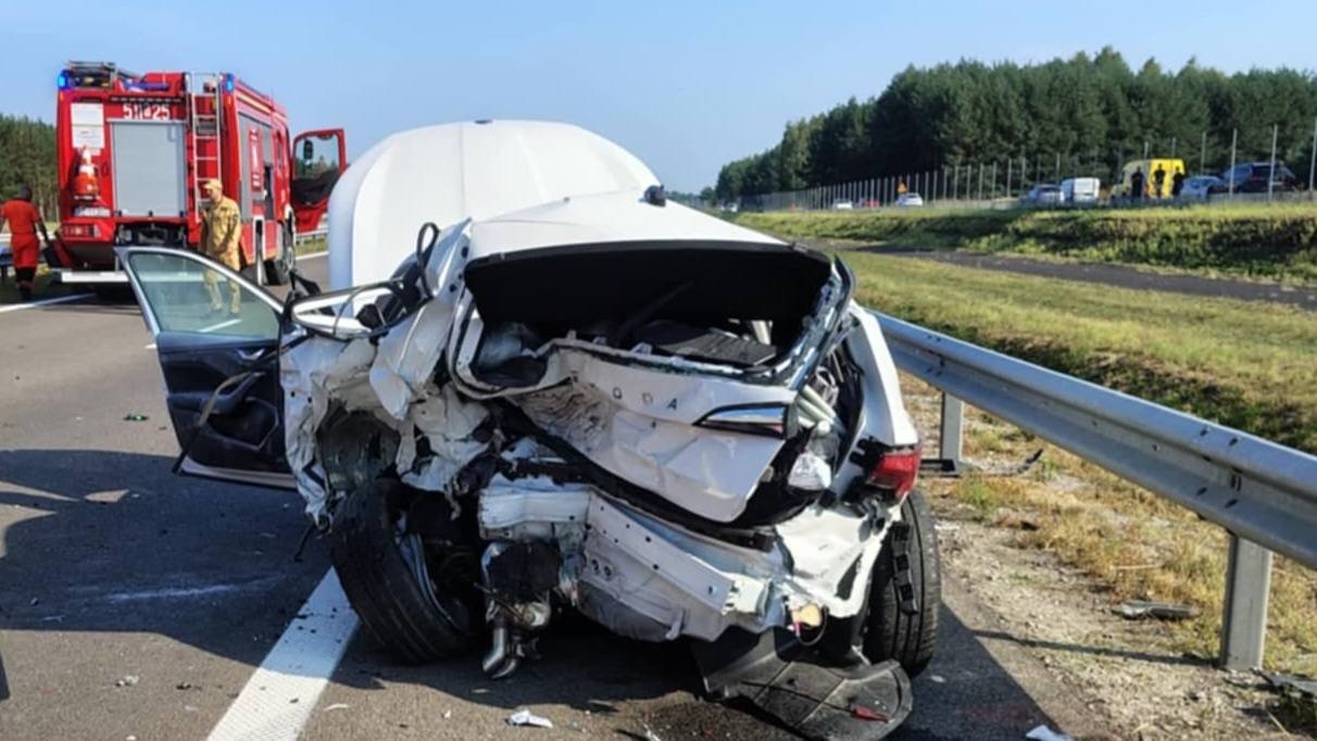 Tragiczny wypadek w Jeżowem. Dwie osoby nie żyją [AKTUALIZACJA]