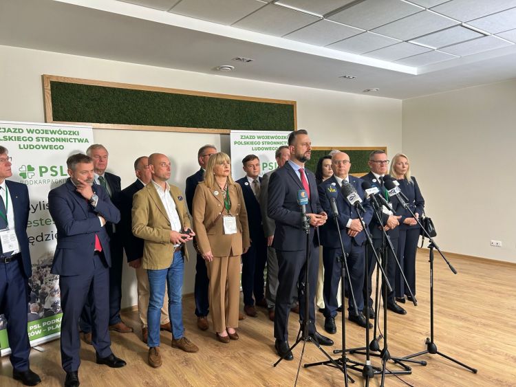 PSL obraduje w Boguchwale. Adam Dziedzic ponownie wybrany prezesem regionu