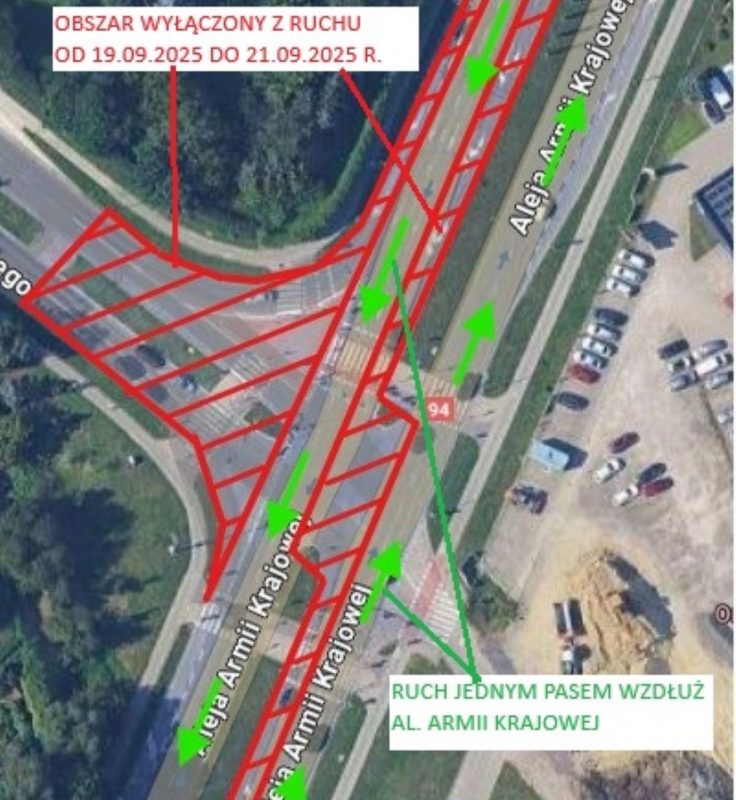 W piątek zostanie zamknięta ul. Krzyżanowskiego w Rzeszowie - Polskie Radio Rzeszów