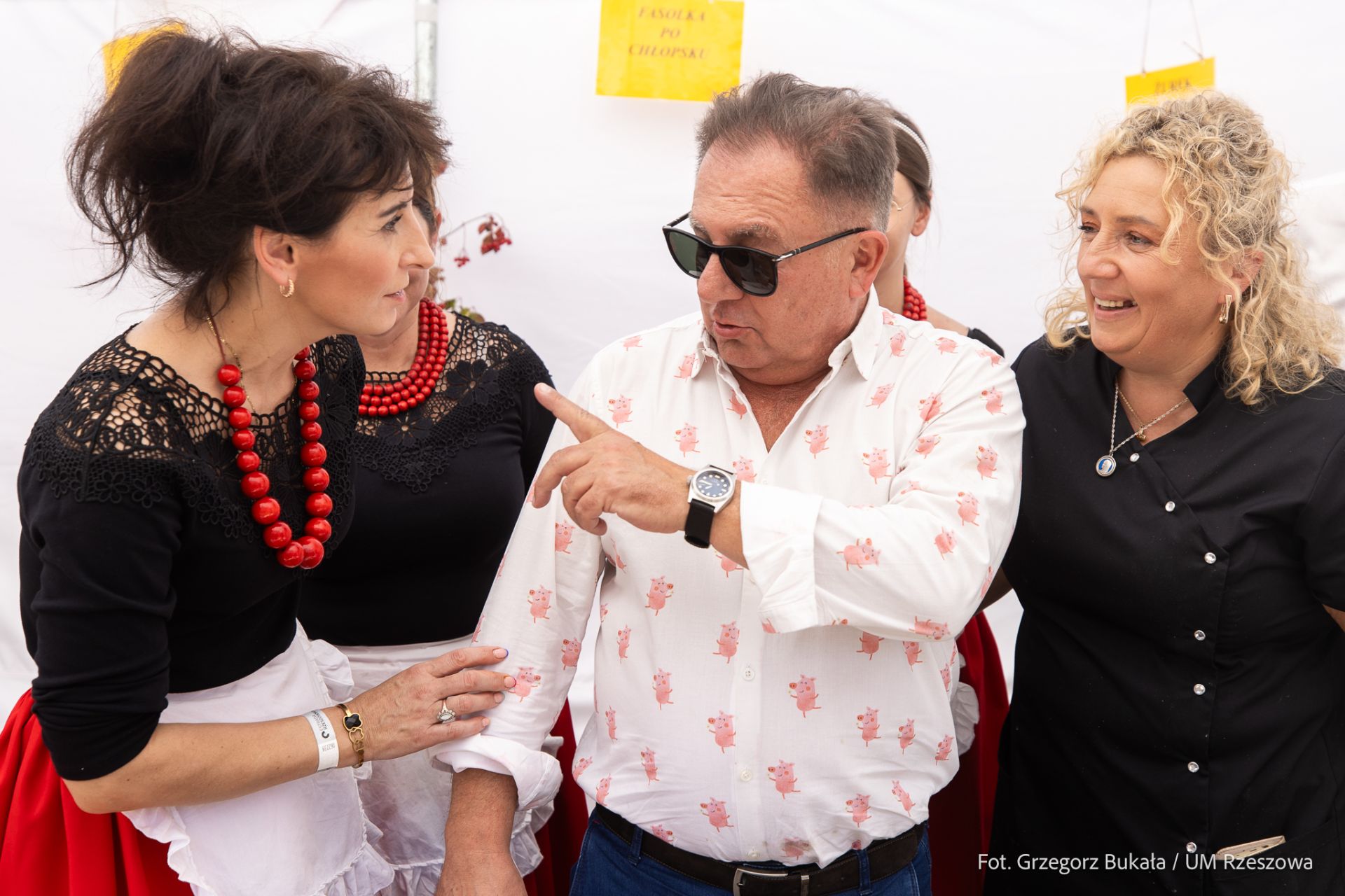 Kuchnia Roberta Makłowicza podczas drugiego dnia festiwalu Karpaty na Widelcu