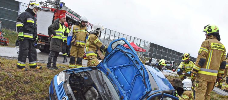 Wypadek, pożar, pierwsza pomoc. Druhowie doskonalili umiejętności w Czarnej Sędziszowskiej [ZDJĘCIA]