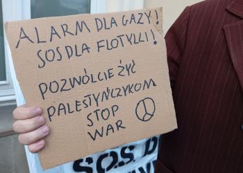 Manifestacje solidarności z Palestyną i sprzeciwu wobec zatrzymania statków