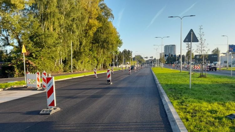 Budowa nowej drogi w Rzeszowie między Krzyżanowskiego a Wieniawskiego dobiega końca