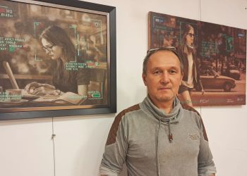 Timur Karim z wystawą „Tracking mode. Tryb śledzenia” w Krzemienicy