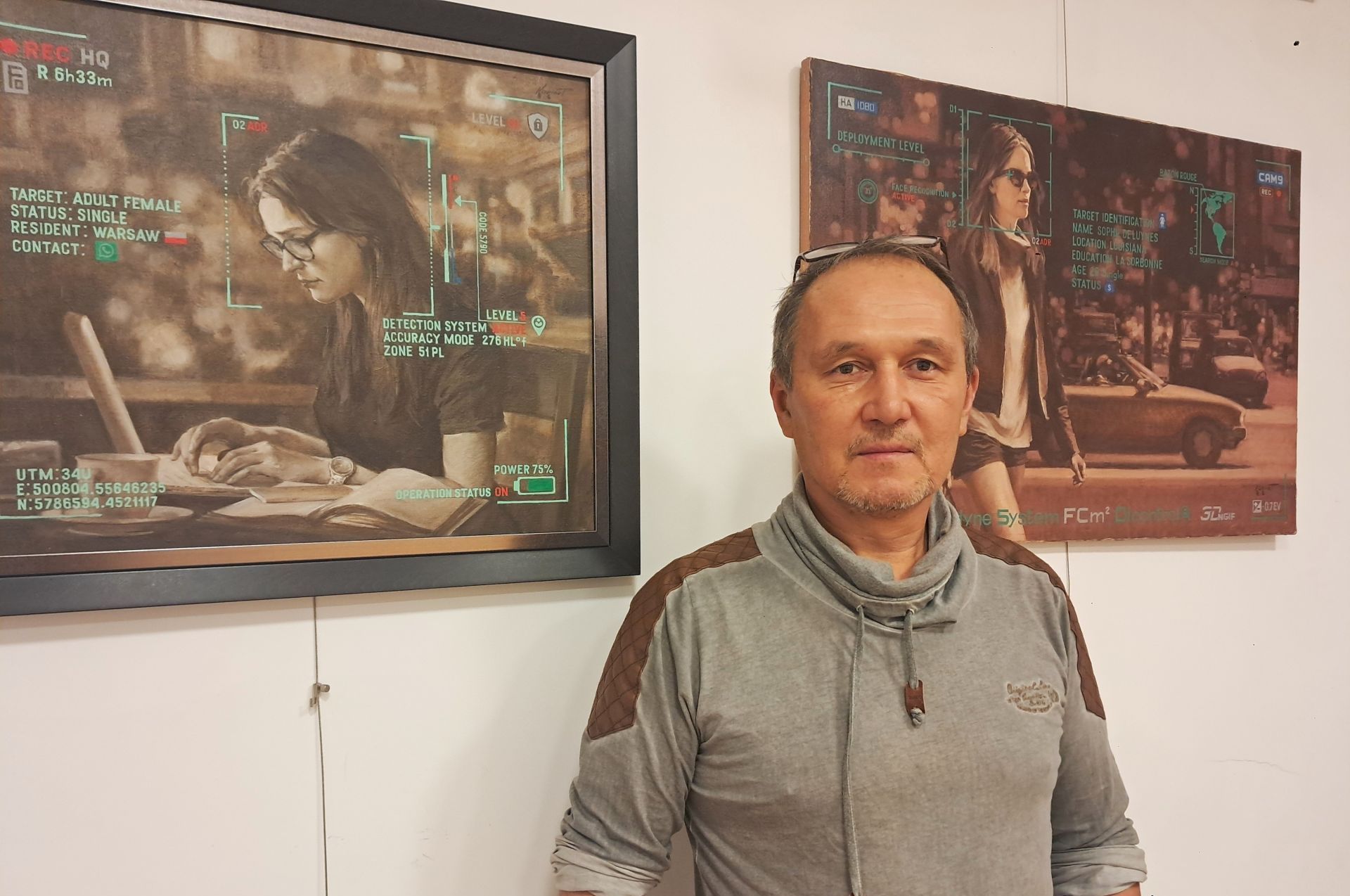 Timur Karim z wystawą „Tracking mode. Tryb śledzenia” w Krzemienicy