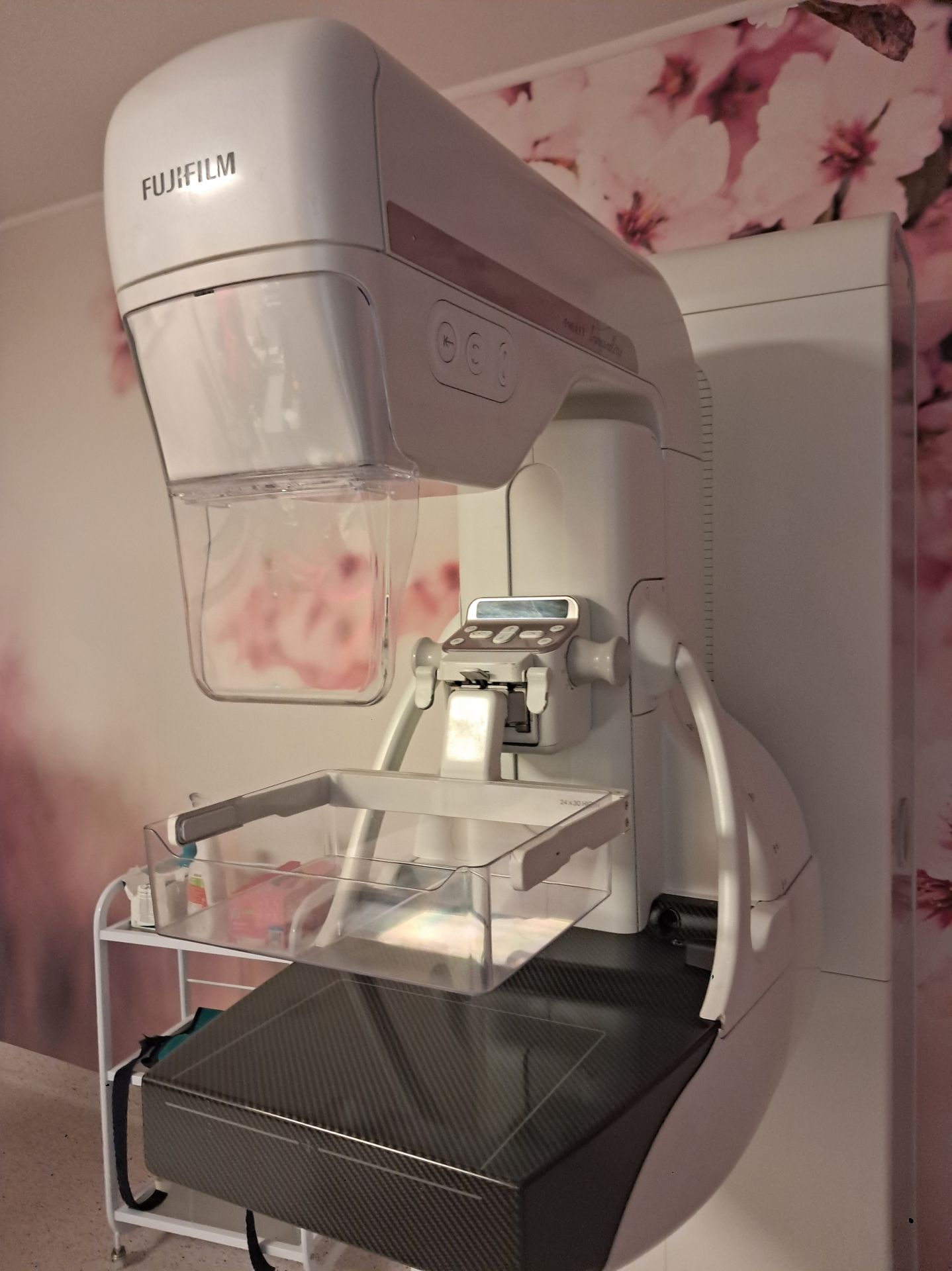 Różowy październik bez kolejek. Nasza reporterka wybrała się na mammografię - Polskie Radio Rzeszów