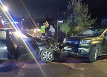 Wypadek w Dydni w powiecie brzozowskim, dwie osoby trafiły do szpitala [ZDJĘCIA]