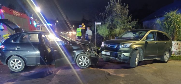 Wypadek w Dydni w powiecie brzozowskim, dwie osoby trafiły do szpitala [ZDJĘCIA]