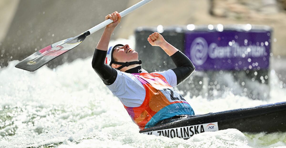 Klaudia Zwolińska mistrzynią świata w C1 na kajakarskich MŚ w Penrith
