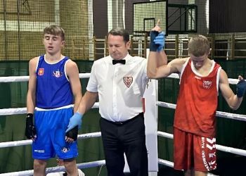 Tymoteusz Jakubowski z Rzeszowa awansował do półfinału Mistrzostw Polski w boksie