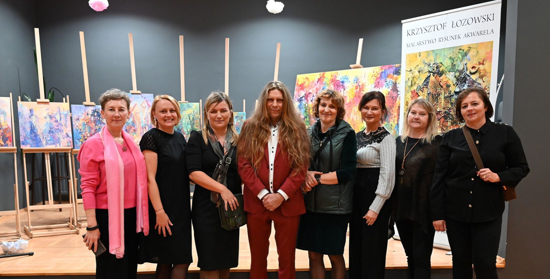 Wystawa Krzysztofa Łozowskiego w Dąbrówkach