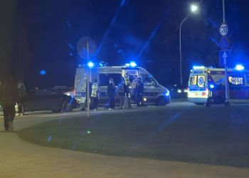 Wypadek na ulicy Witosa w Rzeszowie. Pieszy potrącony przez auto