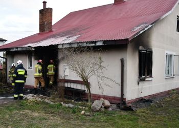 Tragiczny pożar w Giedlarowej. Nie żyje mężczyzna