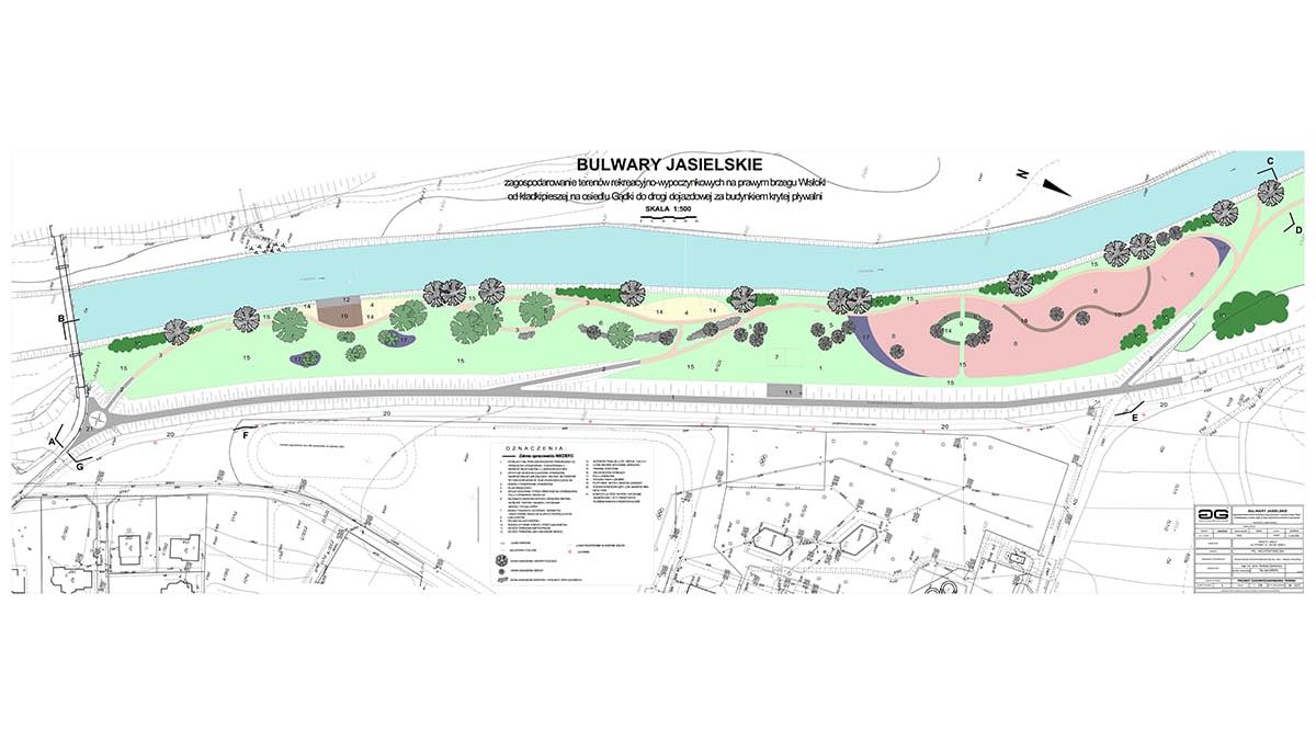 Nowe miejsce rekreacji nad Wisłoką. Rusza budowa „Bulwarów Jasielskich” - Polskie Radio Rzeszów