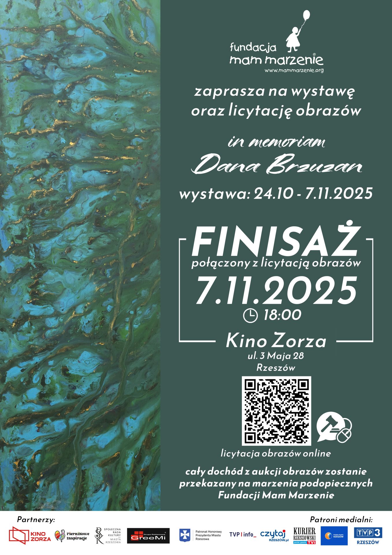 Charytatywna Aukcja Obrazów – Spełniamy Marzenia z Daną - Polskie Radio Rzeszów