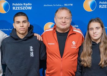 Medaliści Mistrzostw Polski w judo gośćmi Radia Rzeszów [ZDJĘCIA]