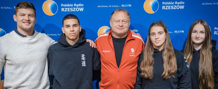 Medaliści Mistrzostw Polski w judo gośćmi Radia Rzeszów [ZDJĘCIA]