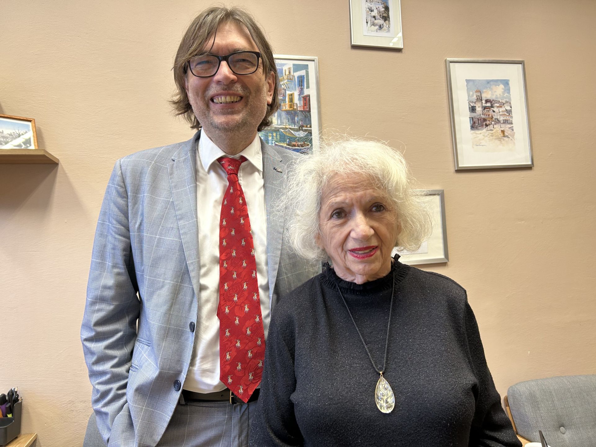 Poetka Anna Frajlich w audycji Ślady Pegaza 2 - Polskie Radio Rzeszów Poetka Anna Frajlich w audycji Ślady Pegaza - Polskie Radio Rzeszów